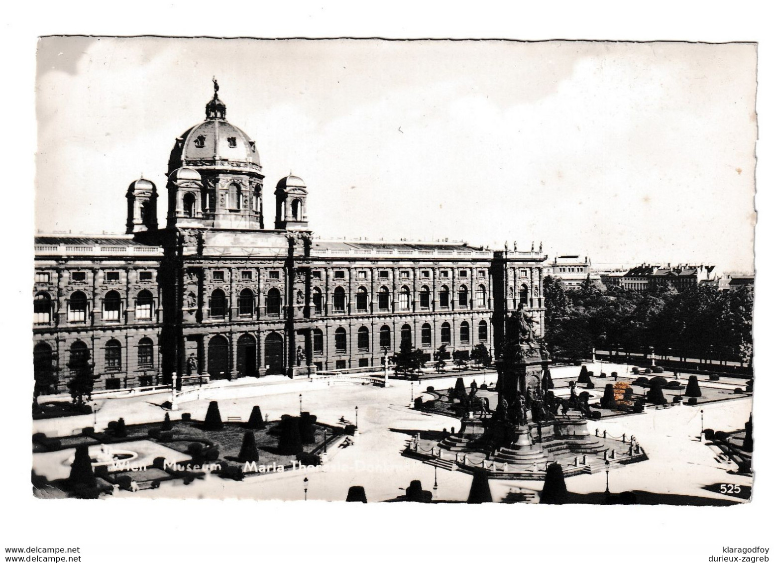 Wien, Museum Postcard Posted 1957 B210120 - Musei