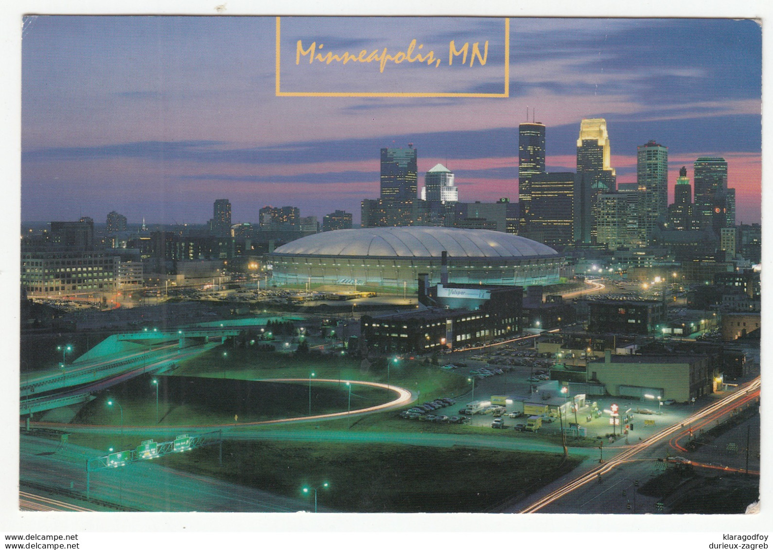 Minneapolis Postcard Travelled 1990 B181201 - Minneapolis