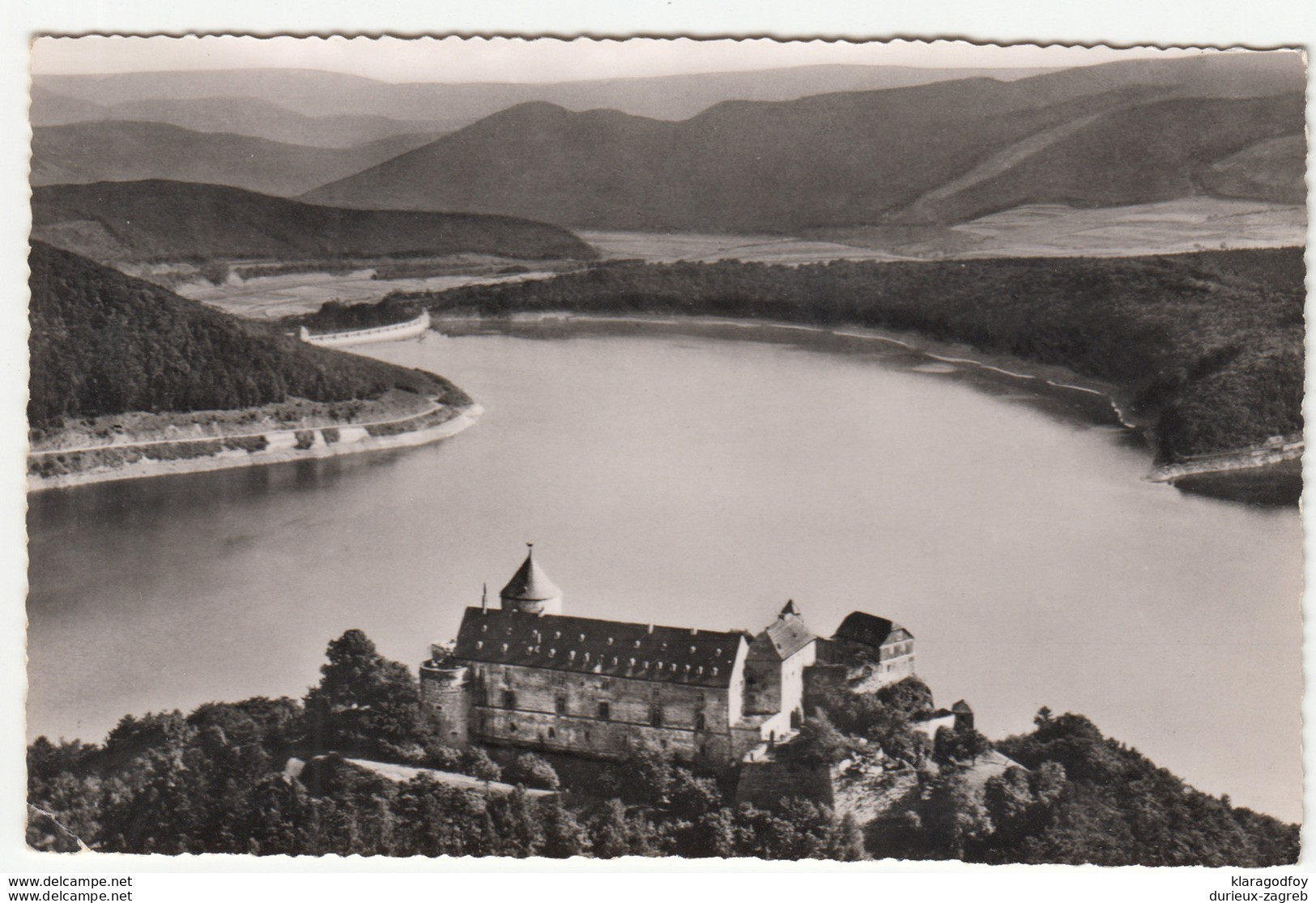 Waldeck Castle At Edersee Old Postcard Unused B170602 - Waldeck