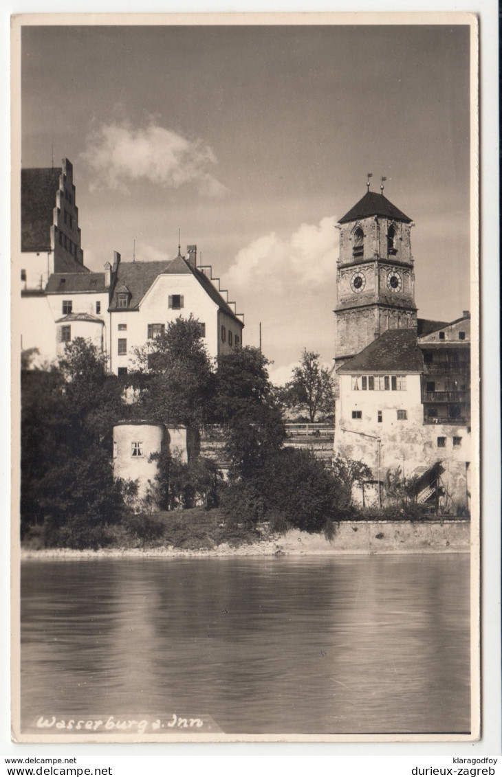 Wasserburg Am Inn Old Postcard Unused B170602 - Wasserburg (Inn)