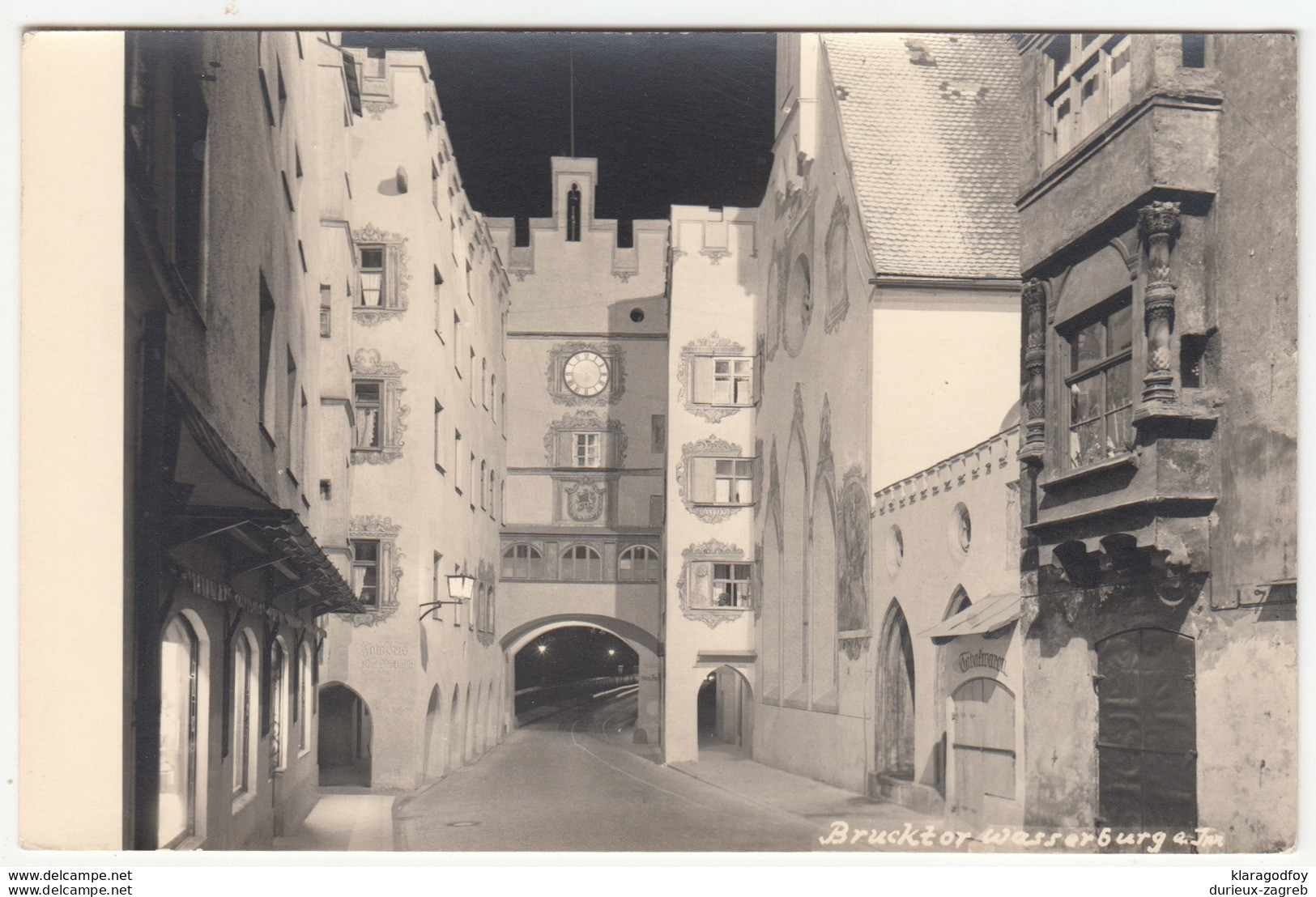 Wasserburg Am Inn Old Postcard Unused B170602 - Wasserburg (Inn)