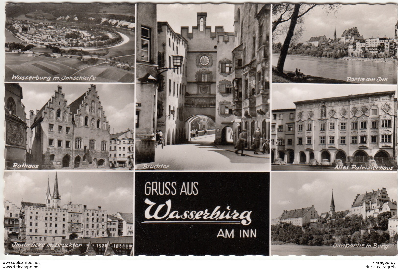 Wasserburg Am Inn Old Postcard Unused B170602 - Wasserburg (Inn)