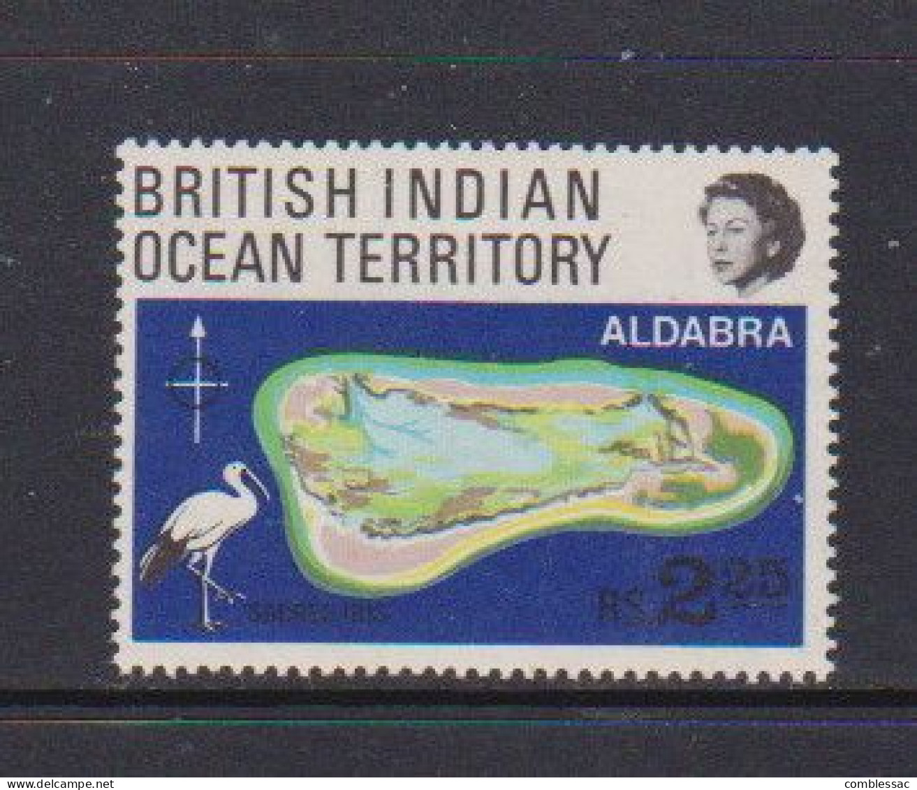 BRITISH  INDIAN  OCEAN  TERRITORY     1967    Coral  Atolls    2r 25  Multicoloured    MH - Territoire Britannique De L'Océan Indien