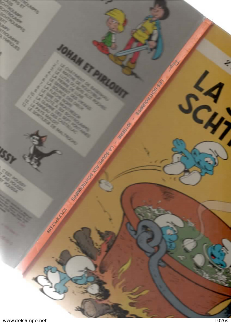B.D. LA SOUPE AUX SCHTROUMPFS &  SCHTROUMPFERIES  -  E.O.1976 - Schtroumpfs, Les - Los Pitufos