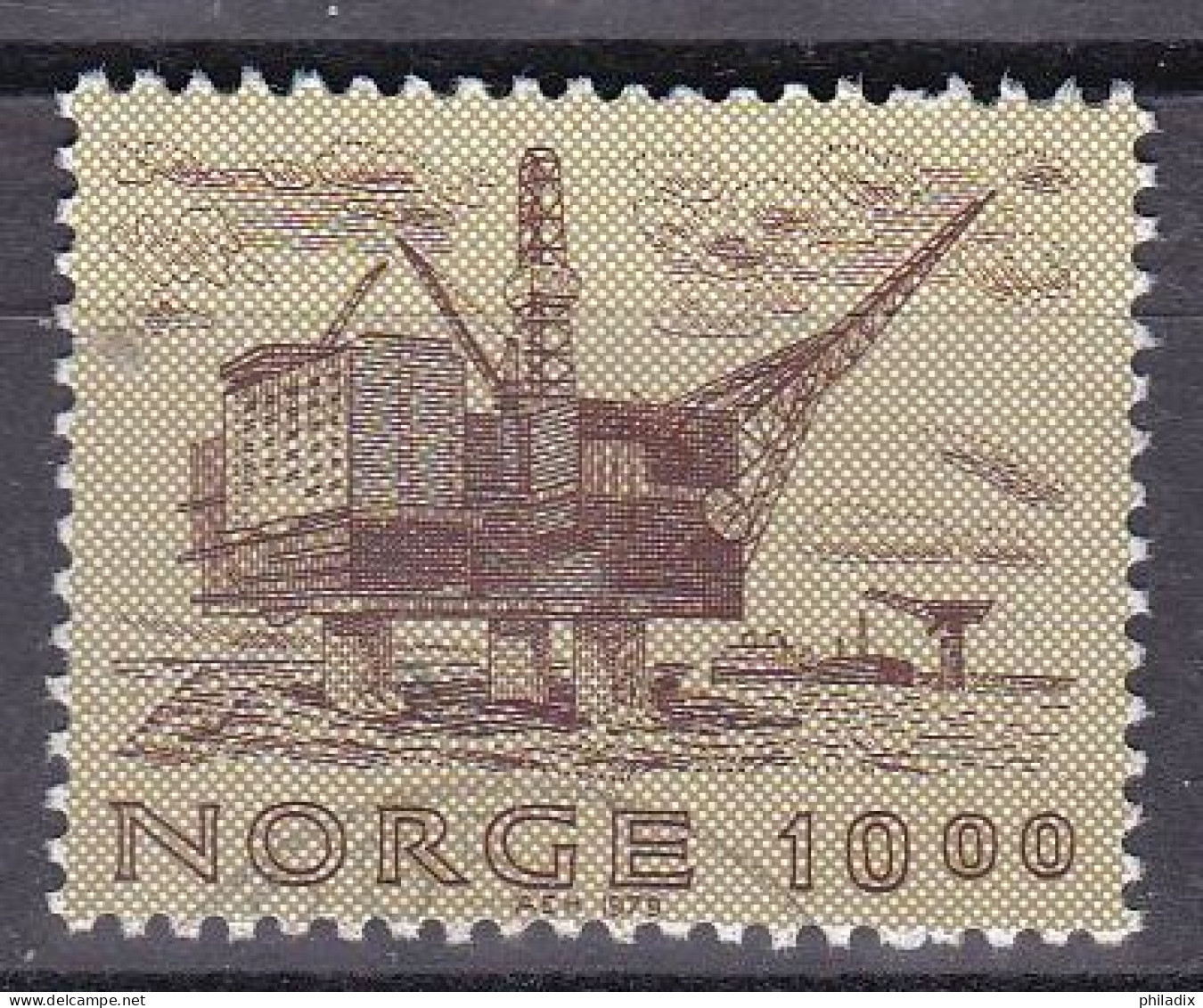 Norwegen Marke Von 1979 O/used (A3-36) - Used Stamps