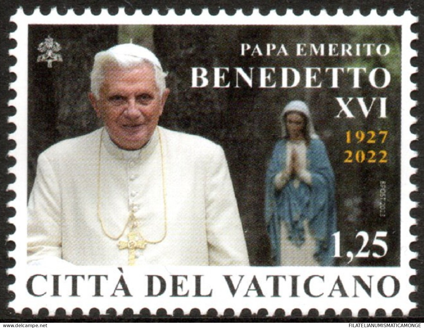 Vaticano 2023 Correo 1927 **/MNH Papa Benedicto XVI   - Ungebraucht