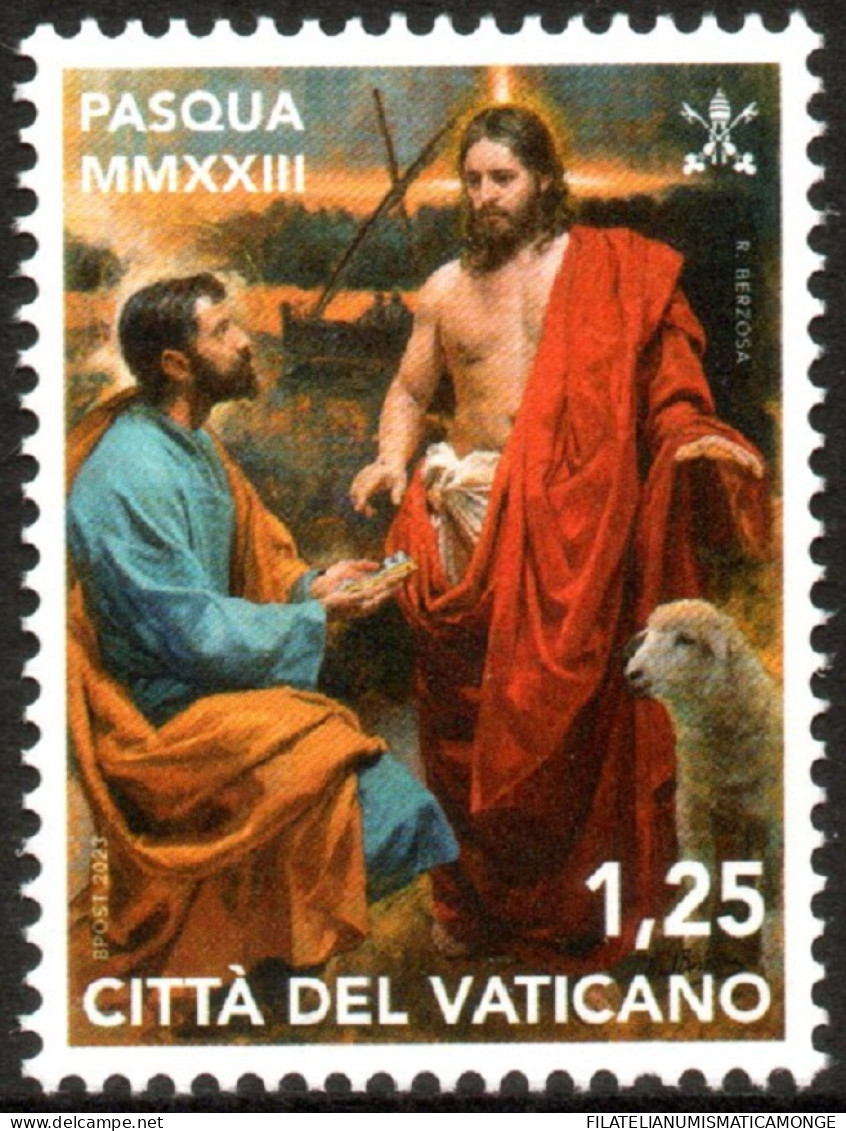 Vaticano 2023 Correo 1930 **/MNH Pascua 2023  - Ongebruikt