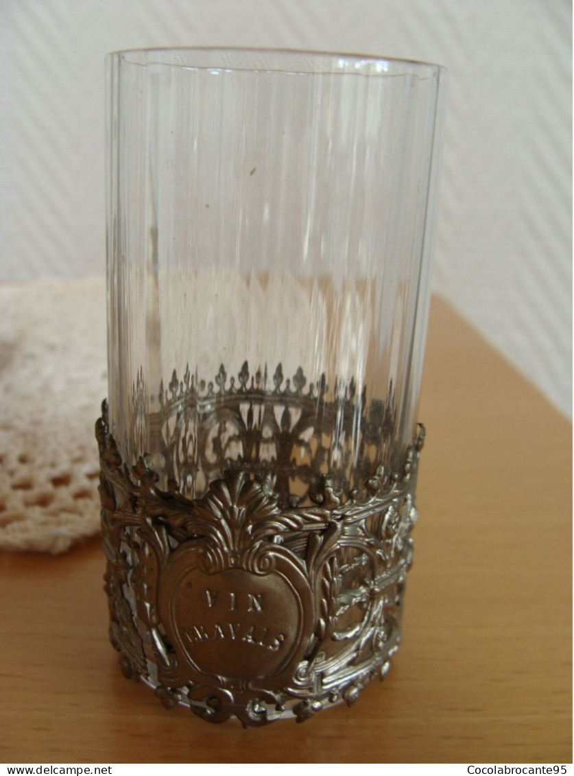 Verres Publicitaires "Vin Bravais" XIXème - Glasses