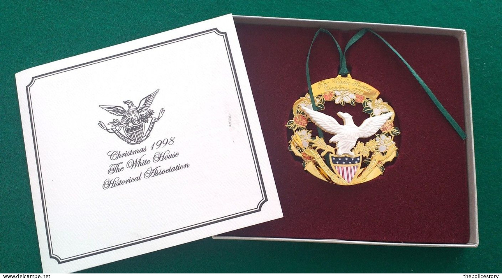 Decorazione Commemorativa The White House Historical Association Christmas 2018 - Estados Unidos