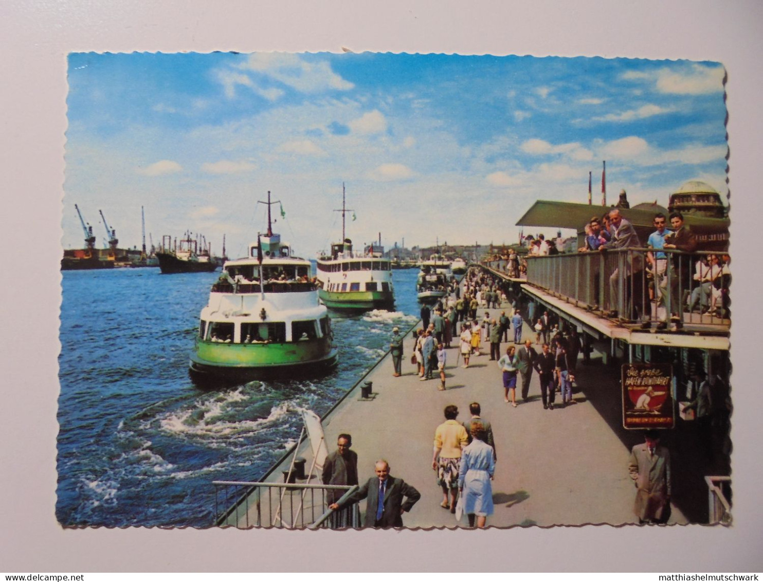 HAMBURG 1969-1998 18 Postkarten, Teilweise Mit Umschlag: St Pauli-Landungsbrücke  10 Bildpostkarten Mit M - Nord