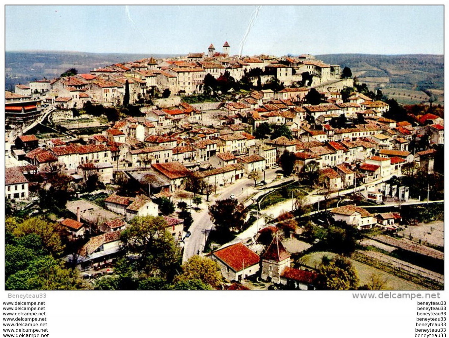 CPSM (Réf : H524) LAUZERTE (TARN-et-GARONNE 82) Vue Générale Aérienne - Lauzerte