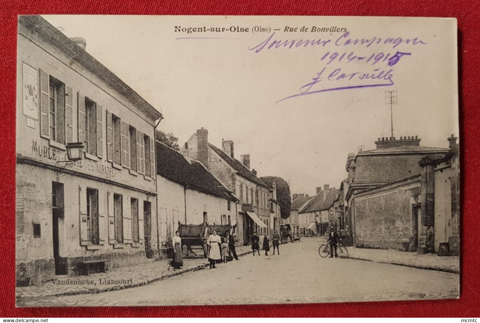 CPA - Nogent Sur Oise - (Oise) - Rue De Bonvillers - Nogent Sur Oise