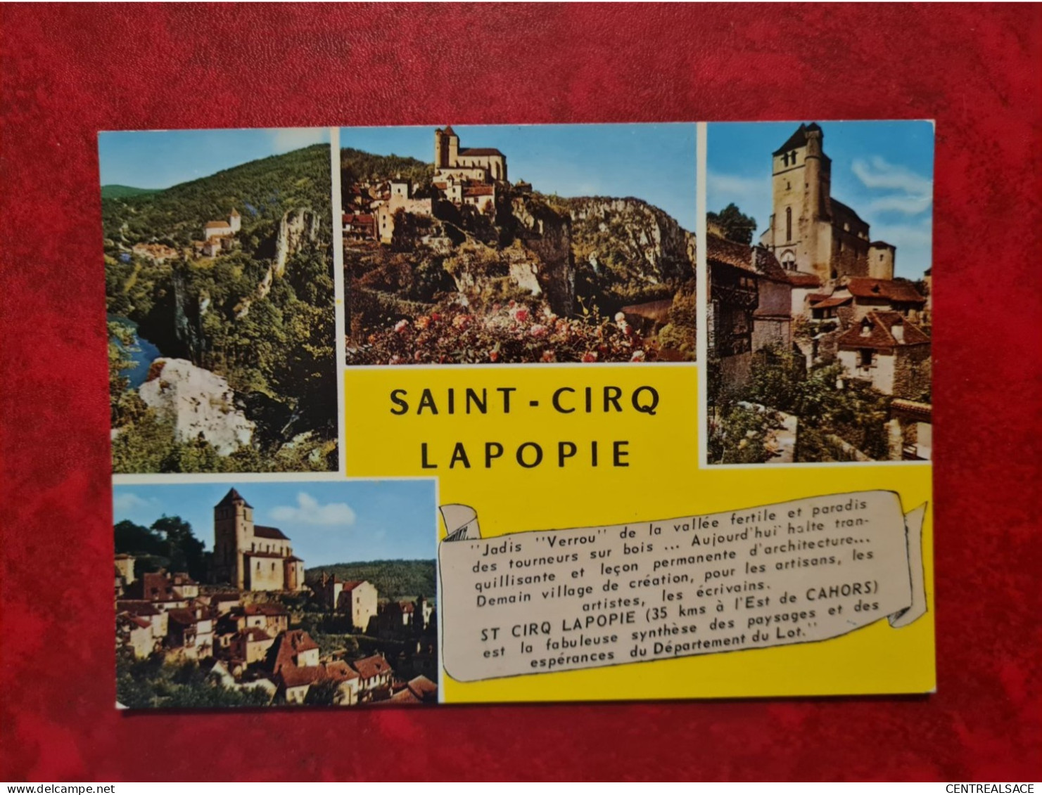 Carte SAINT CIRQ LAPOPIE MULTIVUES - Saint-Cirq-Lapopie