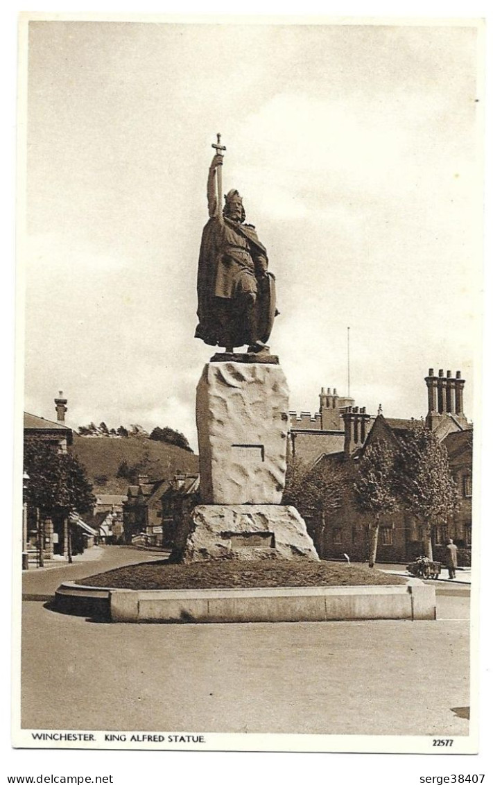 Winchester - King Alfred Statue # 12-20/8 - Winchester