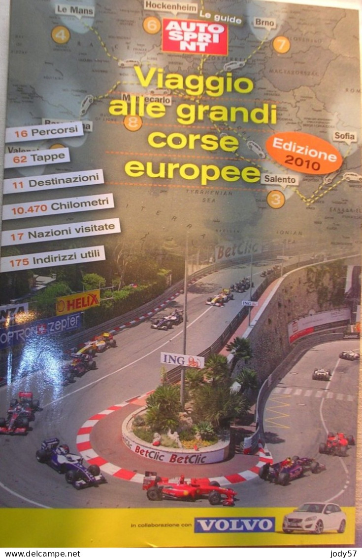 AUTOSPRINT  - VIAGGIO ALLE GRANDI CORSE EUROPEE - VOLVO - 2010 - Motores