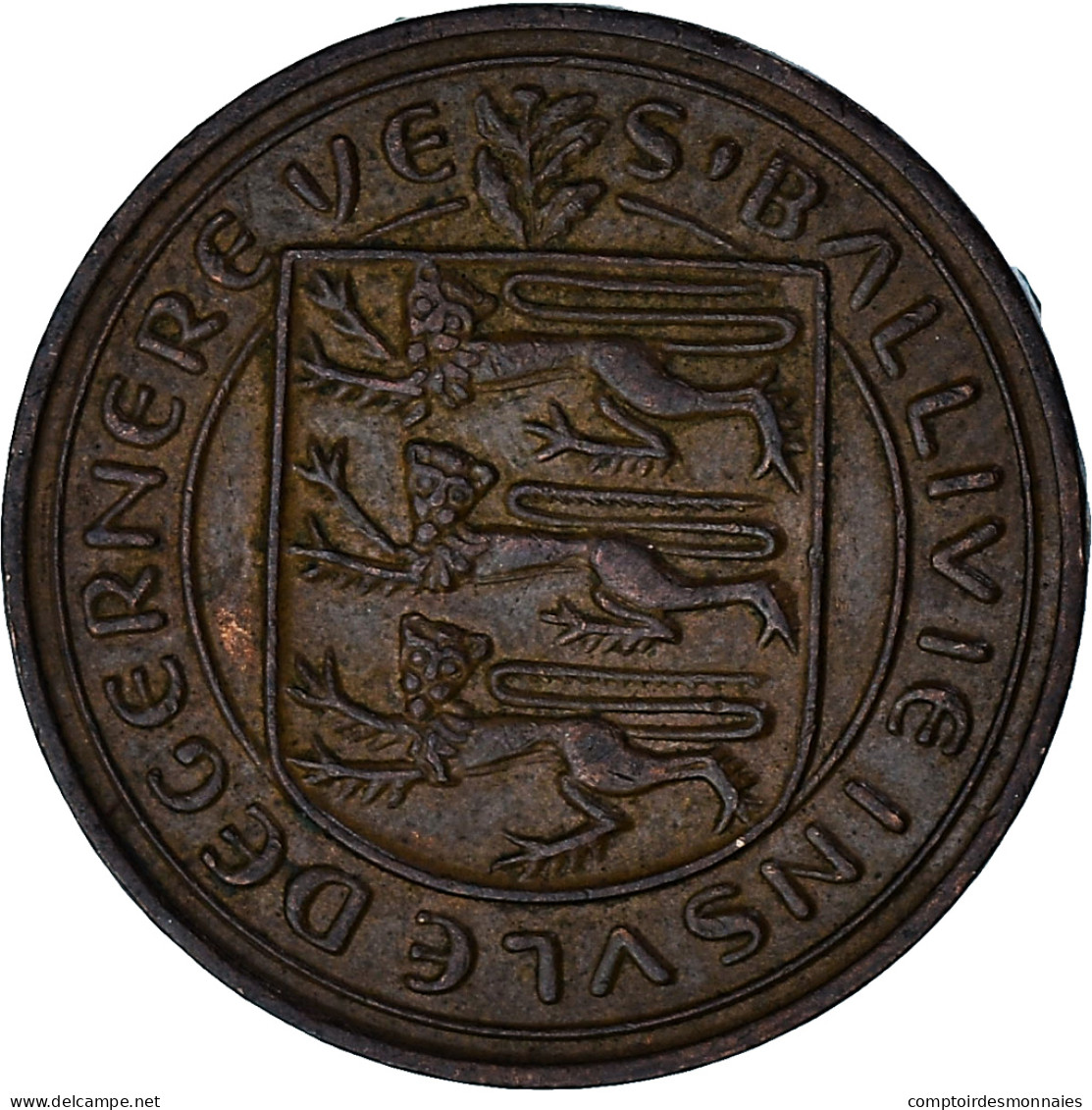 Guernesey, Elizabeth II, 2 New Pence, 1971, Bronze, TTB, KM:22 - Guernesey