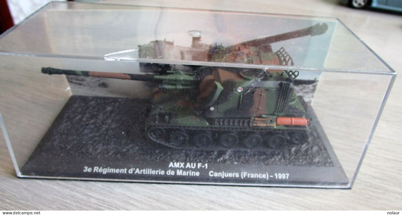 Char AMX AU F-1 3ème Régiment D'artillerire De Marine 1997 - Altaya 1/72 ème - Panzer