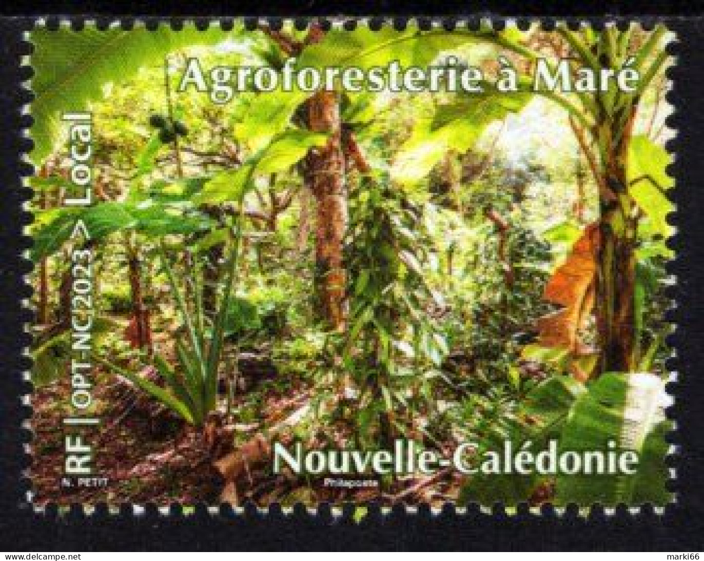 New Caledonia - 2023 - Agroforestry - Mint Stamp - Ungebraucht