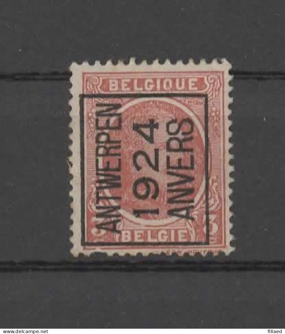 N 97A  Antwerpen 1924 Anvers - Typo Precancels 1922-26 (Albert I)