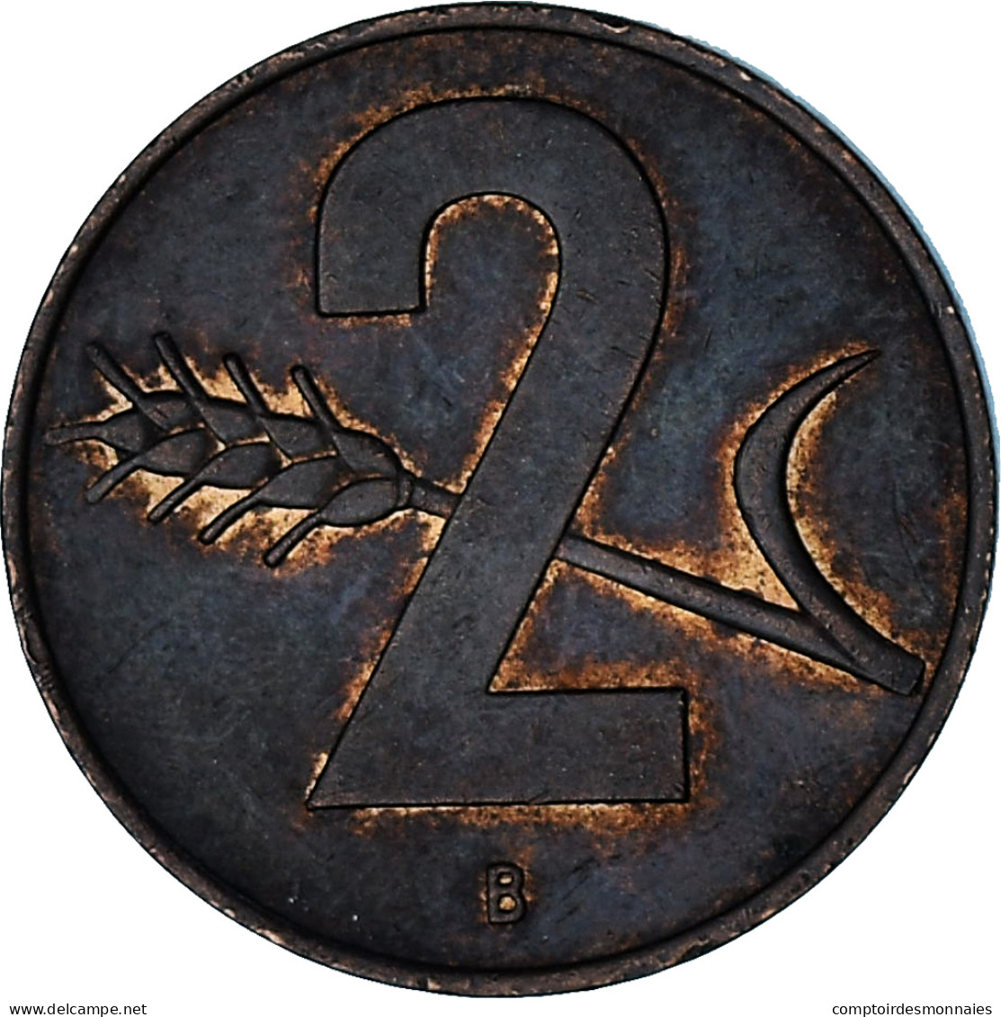 Suisse, 2 Rappen, 1963, Bern, Bronze, TTB, KM:47 - Autres & Non Classés