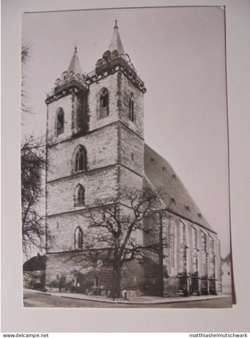 4 Postkarten SCHÖNEBECK – BAD SALZELMEN 1970-1979: SCHÖNEBECK – Bad Salzelmen Sankt Johannis (Spätgotisch