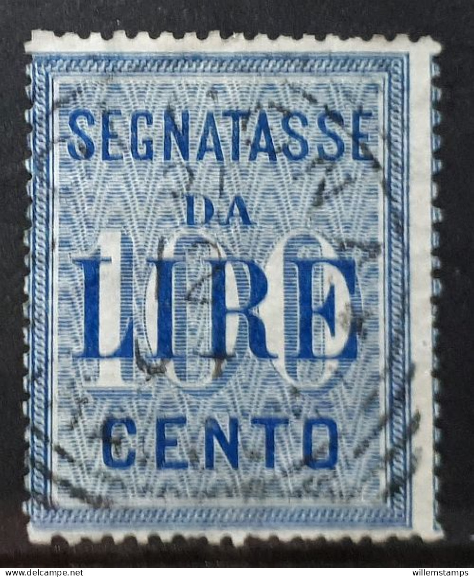 Italy Segnetasse 1903 Sassone Nr 32 CV € 25,00 (139) - Fiscali