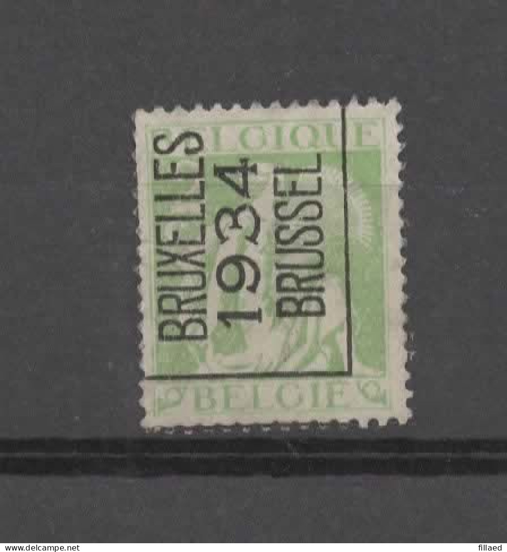 N 270A  Bruxelles 1934 Brussel - Typos 1932-36 (Cérès Et Mercure)