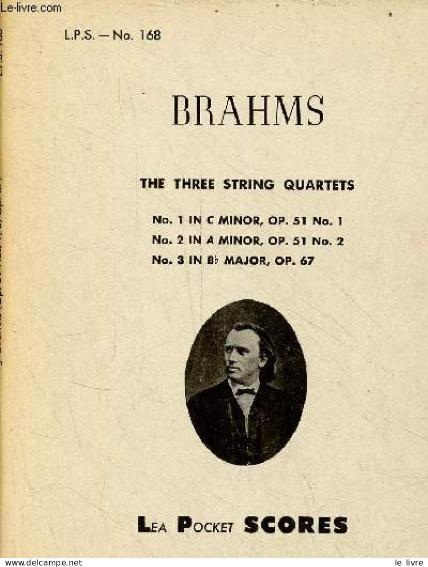 The Three String Quartets - No. In Cminor, Op.51 No 1 - No.2 In Aminor, Op.51 No. 2 - No.3 In Bb Major, Op.67 - Lea Pock - Music