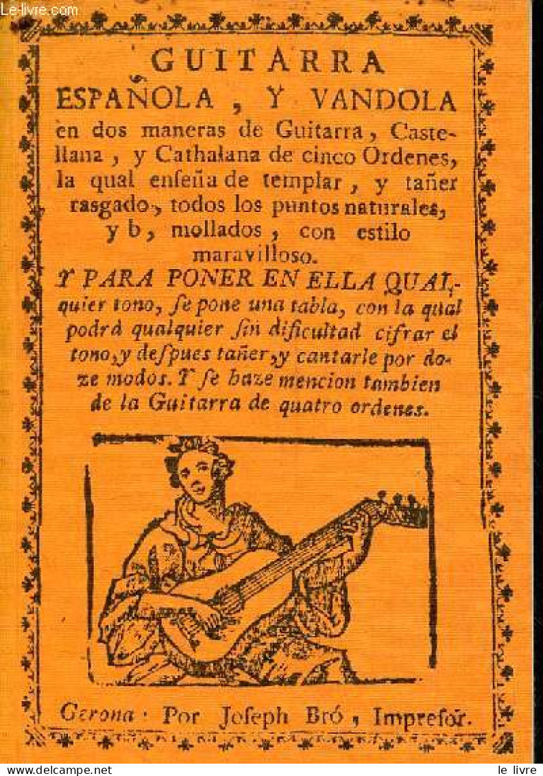 Guitarra Espanola (c.1761). - Carles Amat Joan - 1980 - Musique