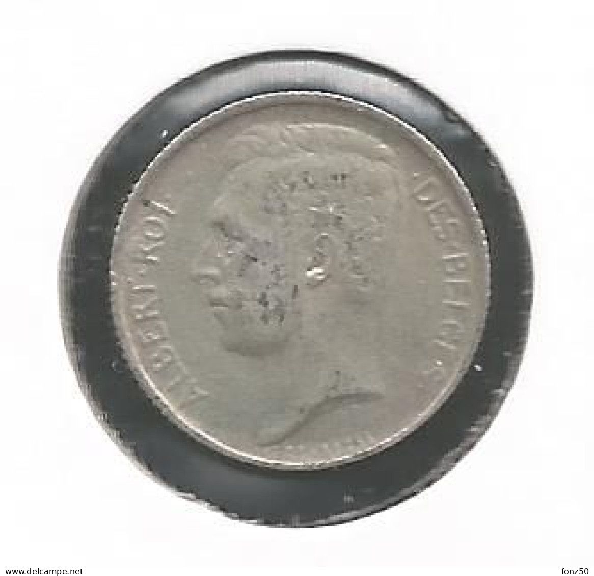 ALBERT I * 50 Cent 1910 Frans * Z.Fraai * Nr 12491 - 50 Cents