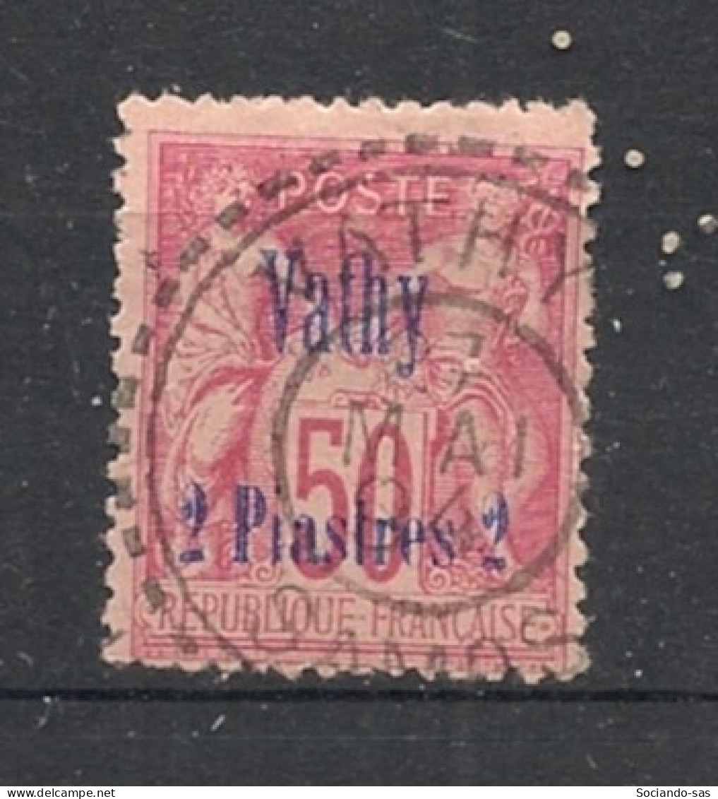 VATHY - 1893-1900 - N°YT. 8 - Type Sage 2pi Sur 50c Rose - Oblitéré / Used - Gebruikt