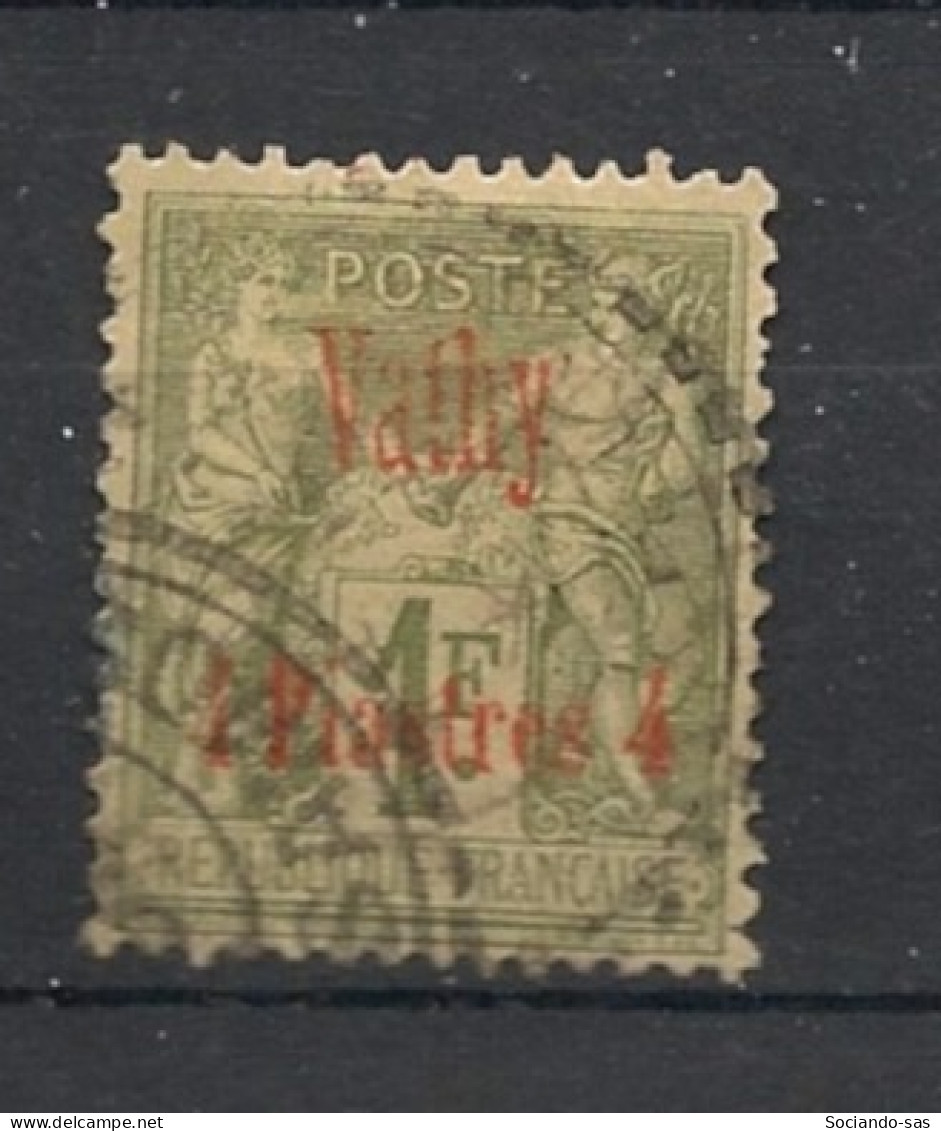 VATHY - 1893-1900 - N°YT. 9 - Type Sage 4pi Sur 1f Olive - Oblitéré / Used - Usados