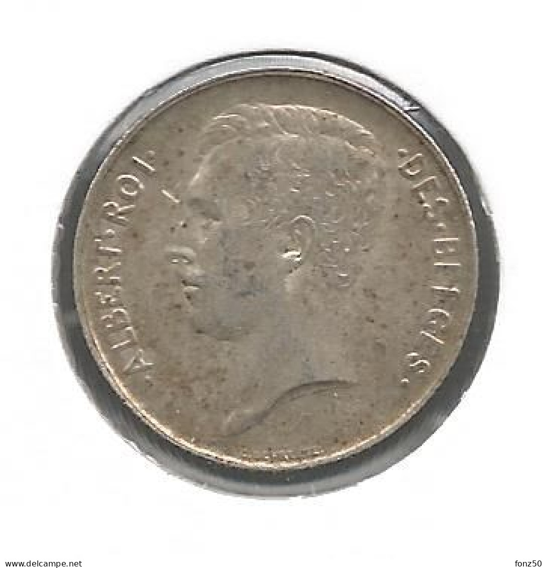 ALBERT I * 1 Frank 1911 Frans * Z.Fraai * Nr 11499 - 1 Franc