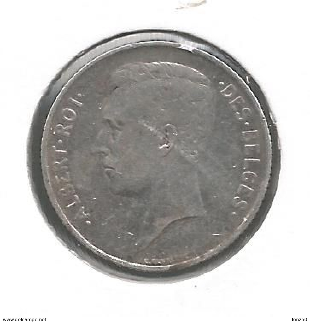 ALBERT I * 1 Frank 1911 Frans * Z.Fraai * Nr 11500 - 1 Franc