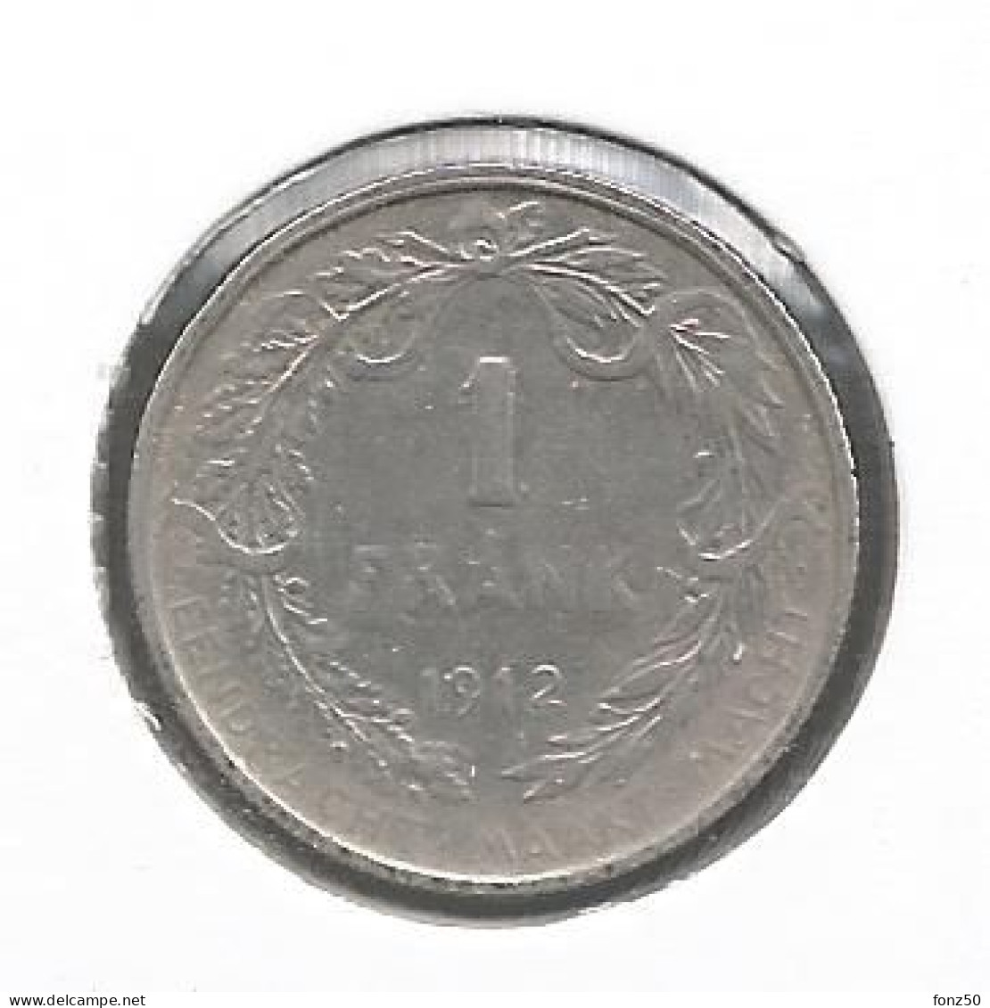 ALBERT I * 1 Frank 1912 Vlaams * Prachtig * Nr 11509 - 1 Franco