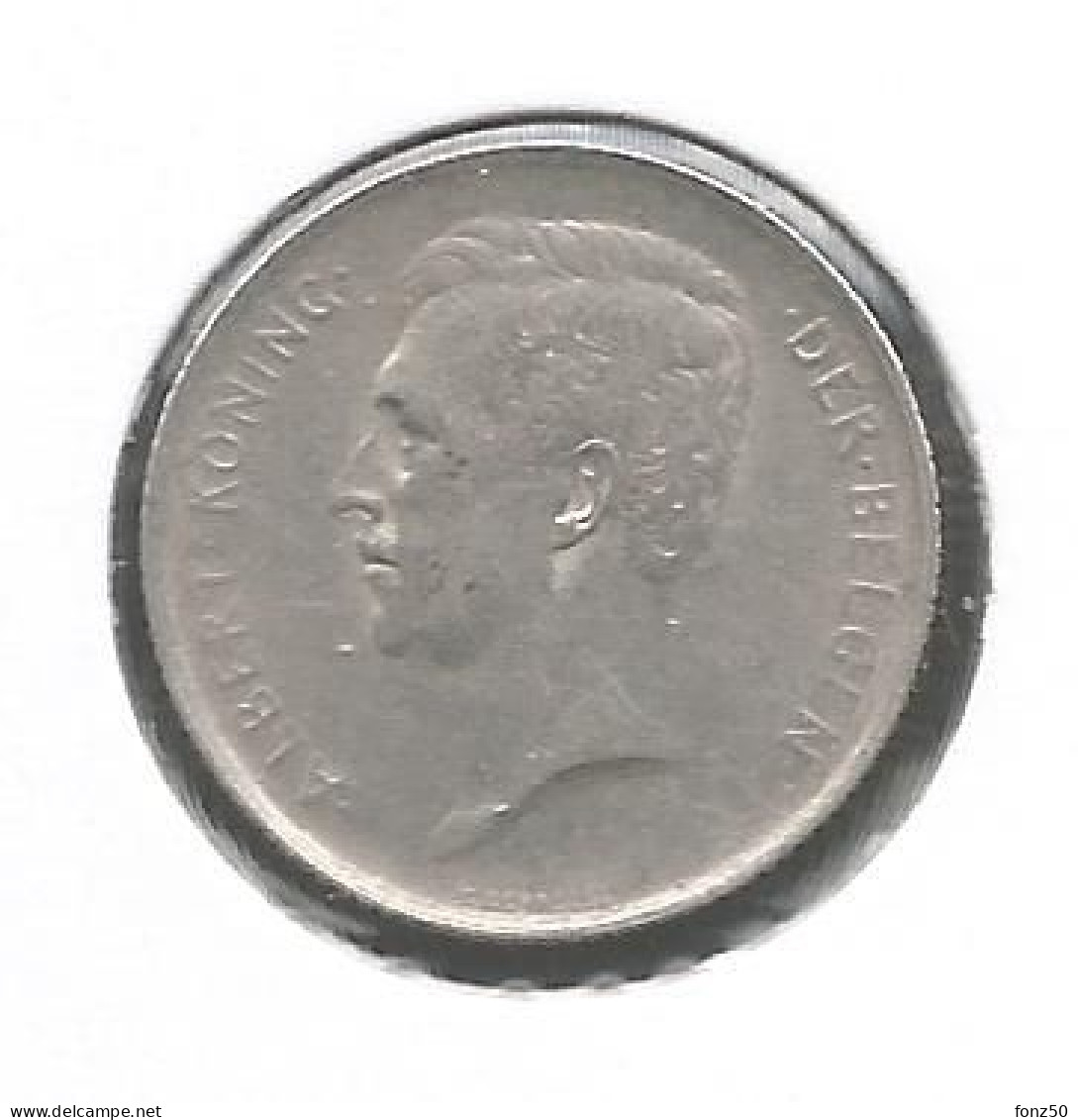 ALBERT I * 1 Frank 1913 Vlaams * Prachtig * Nr 12514 - 1 Franc