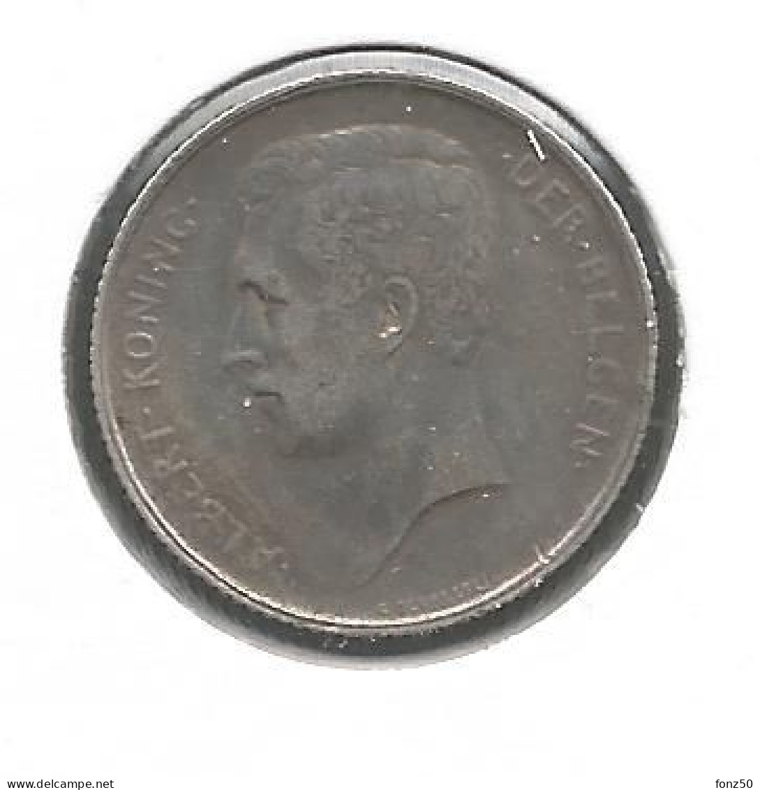 ALBERT I * 1 Frank 1913 Vlaams * Prachtig * Nr 12515 - 1 Franc