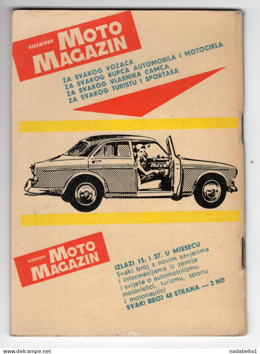 1966. YUGOSLAVIA,CROATIA,ZAGREB,TRAFIC SIGNS BOOKLET,14 PAGES,10 X 15 Cm - Pratique