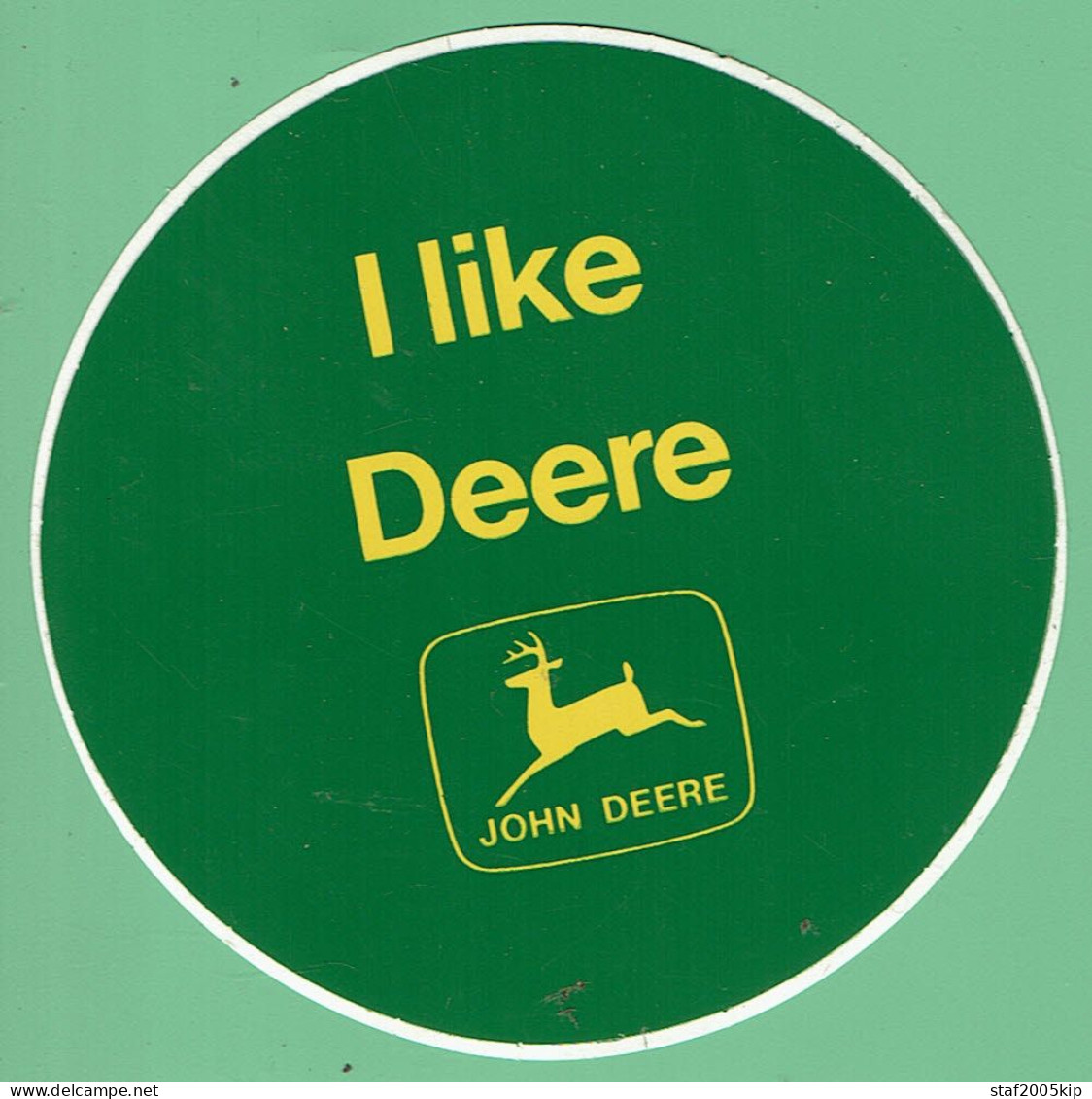 Aufkleber - Sticker - I like Deere - JOHN DEERE