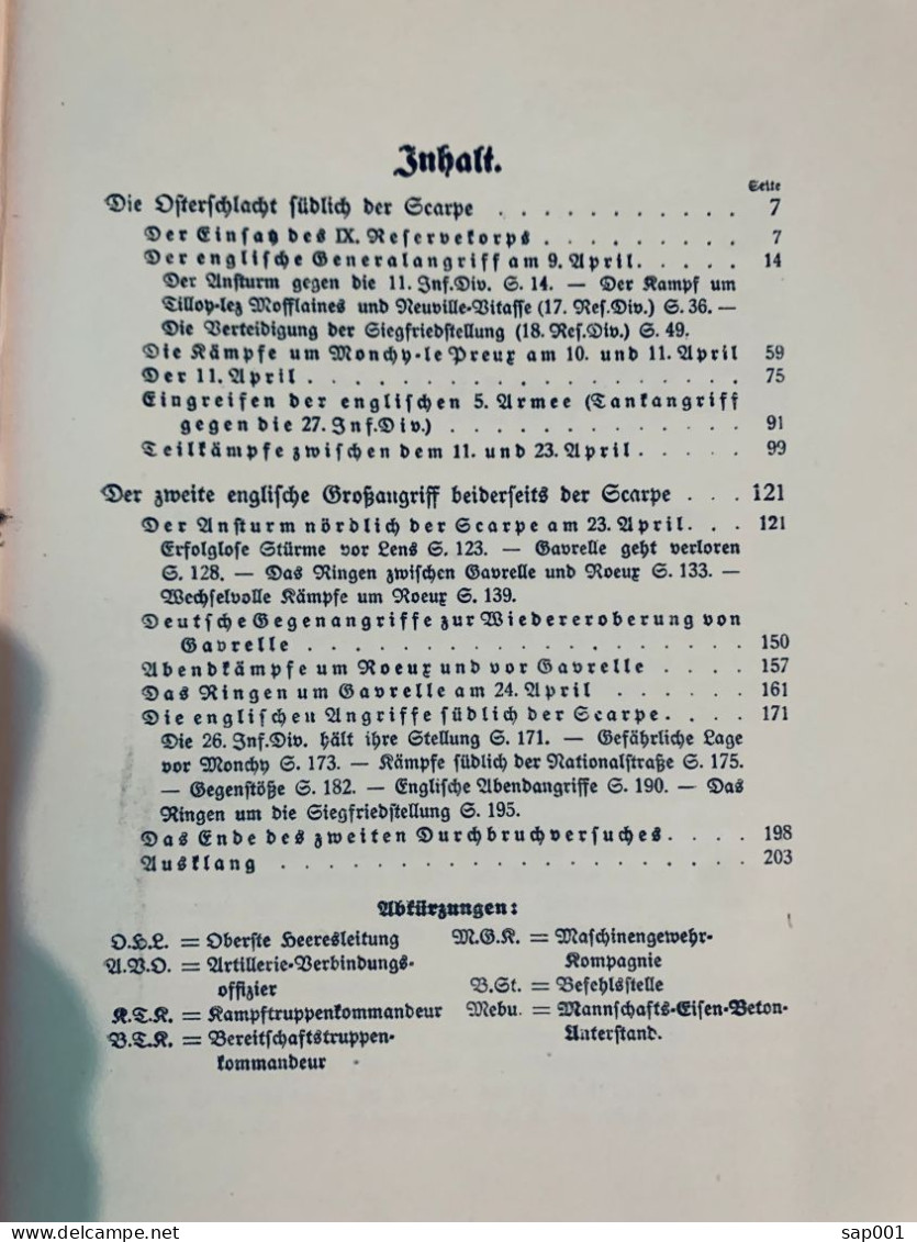 Die Osterschlacht Bei Arras 1917 : 2. Teil: Zwischen Scarpe Und Bullecourt - 5. Guerre Mondiali