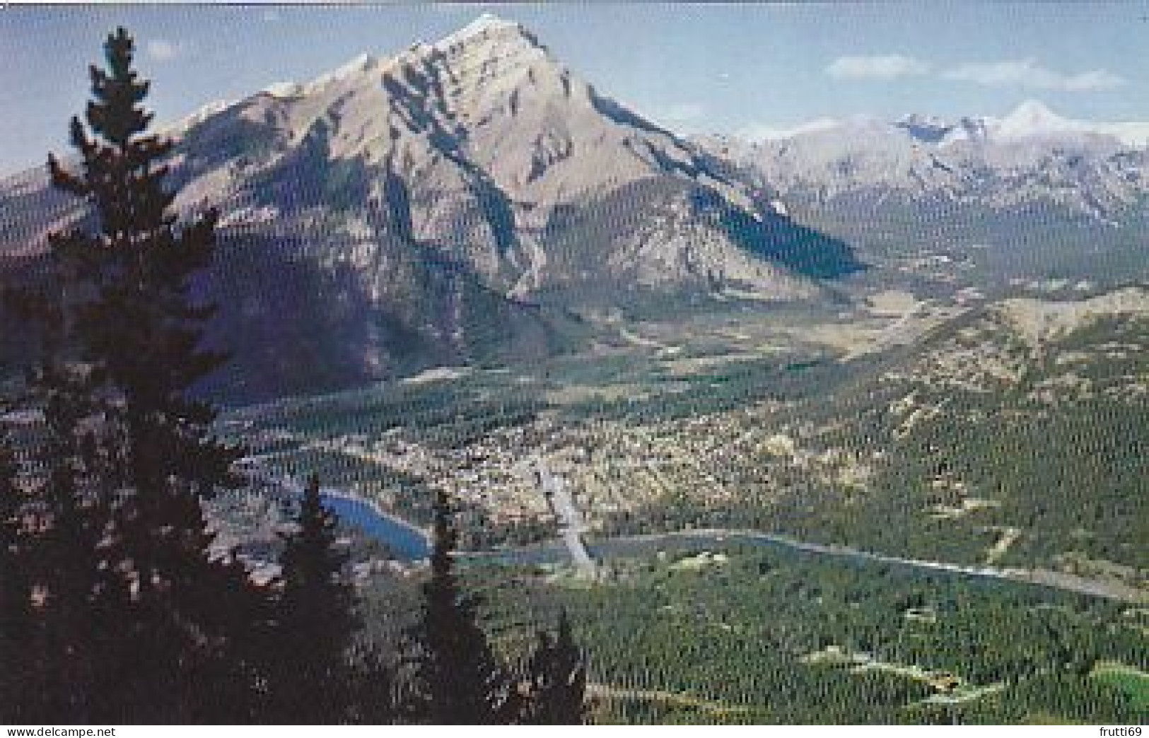AK 168286 CANADA - Alberta - Banff National Park - Cascade Mountain And Banff - Banff