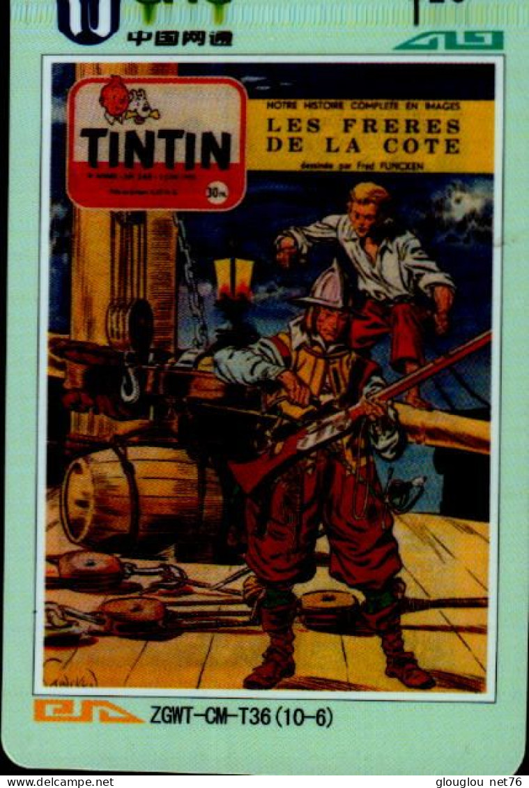 TELECARTE....TINTIN - BD