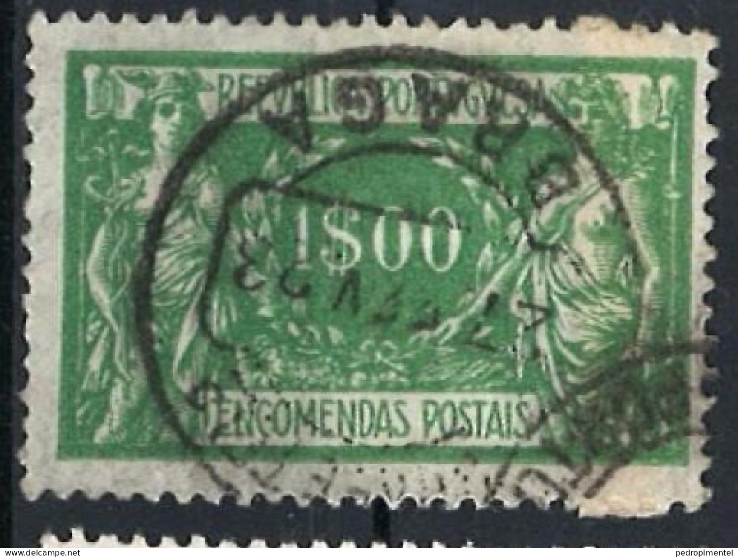 Portugal 1920-22 "Parcels" 1$00 Condition Canceled Mundifil #12 (Parcel Post) - Oblitérés