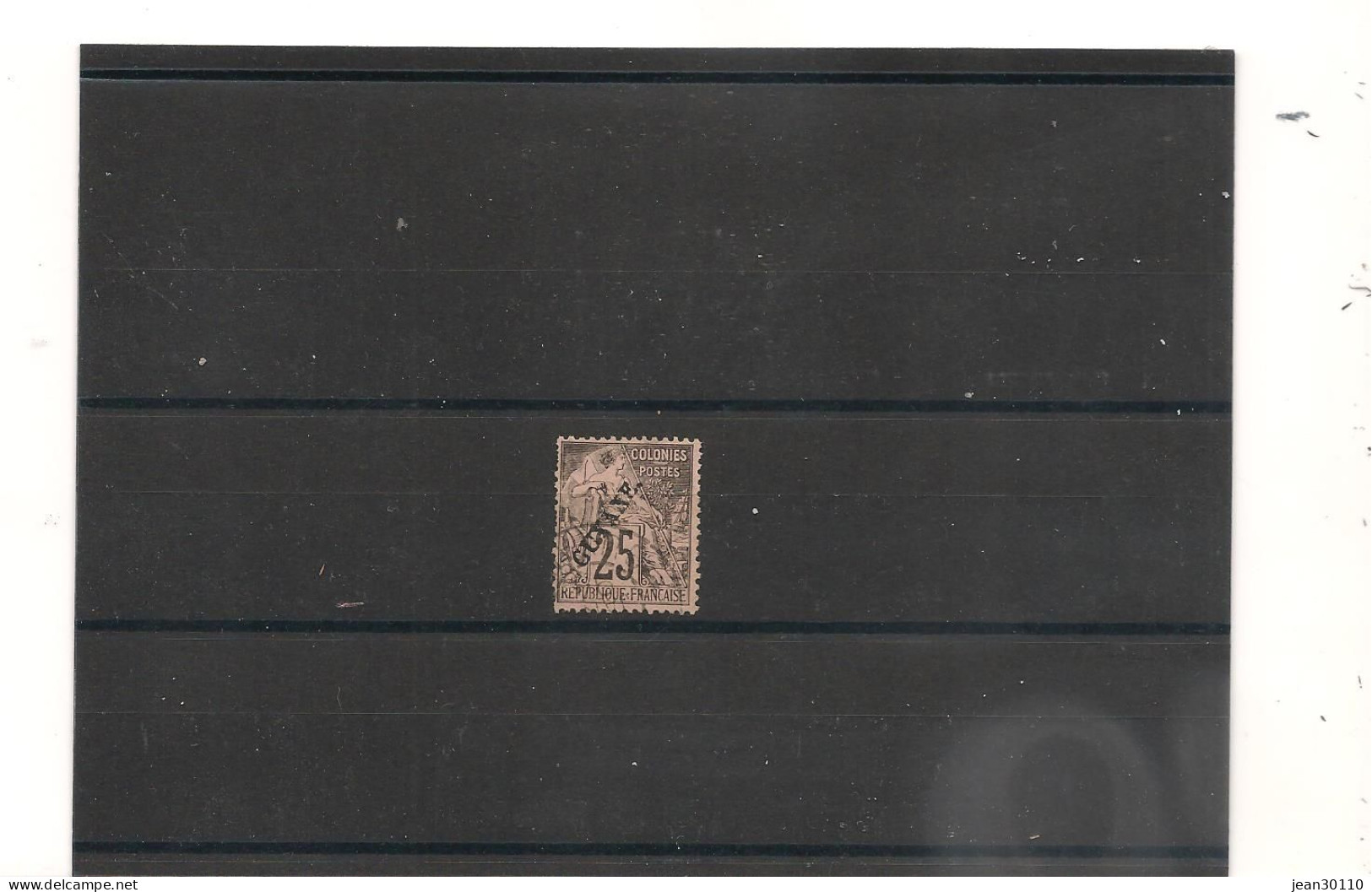 GUYANE FRANÇAISE ANNÉE 1892 N°Y/T : 23 Oblitéré - Used Stamps