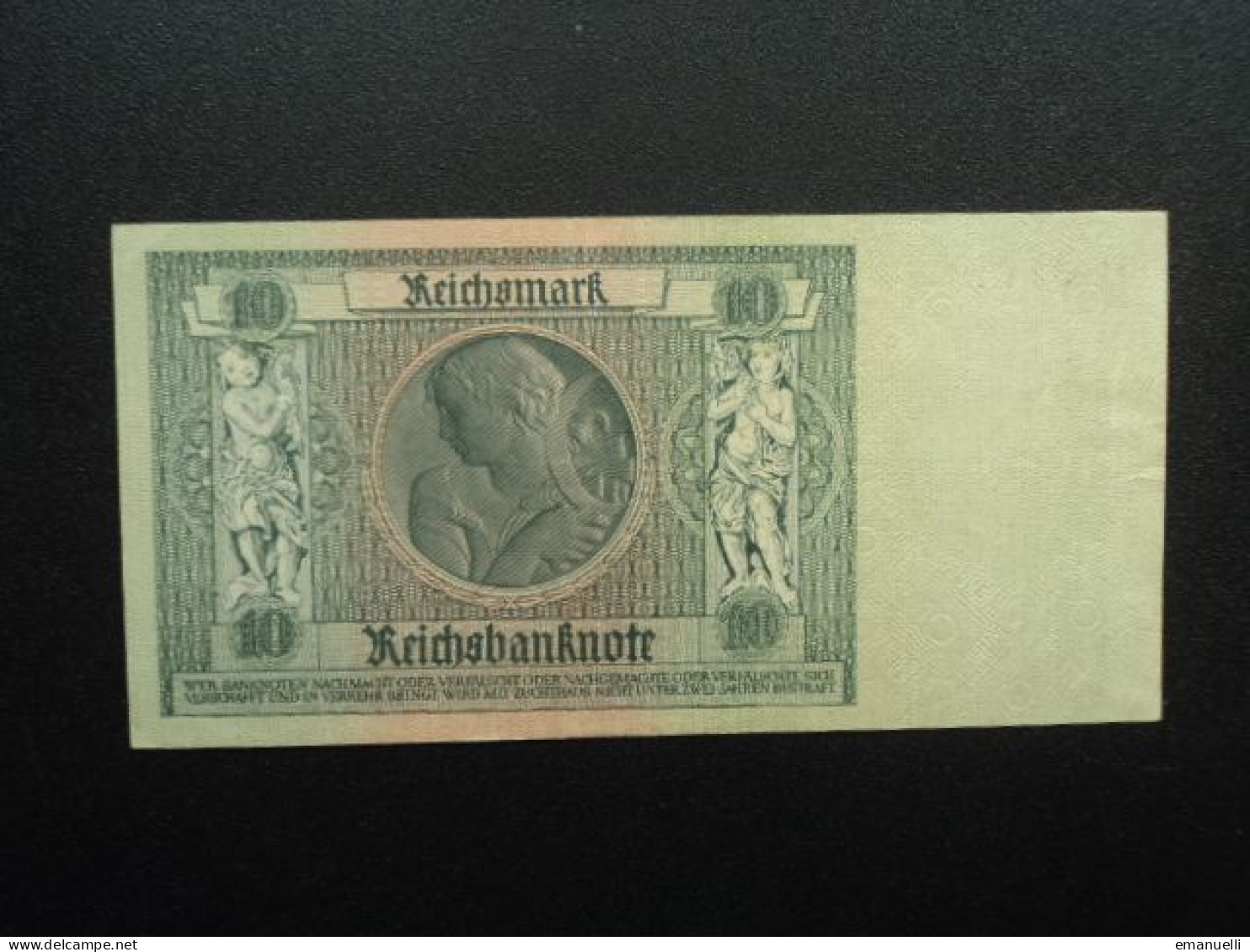 ALLEMAGNE : 10 REICHSMARK   22.1.1929 (1945)    C.A. 173c, *  / P 180b     SUP - 10 Reichsmark