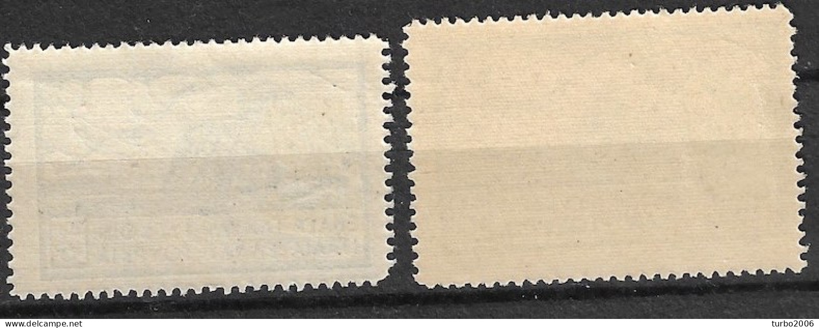 GREECE 1923 Sounion Airpost 5 Dr - 10 Dr.Vl. UA 2-3 MH - Unused Stamps