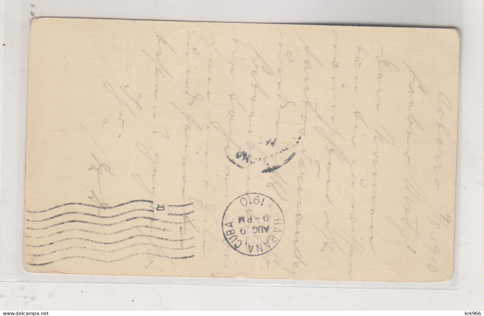 CUBA 1910  Postal Stationery - Cartas & Documentos