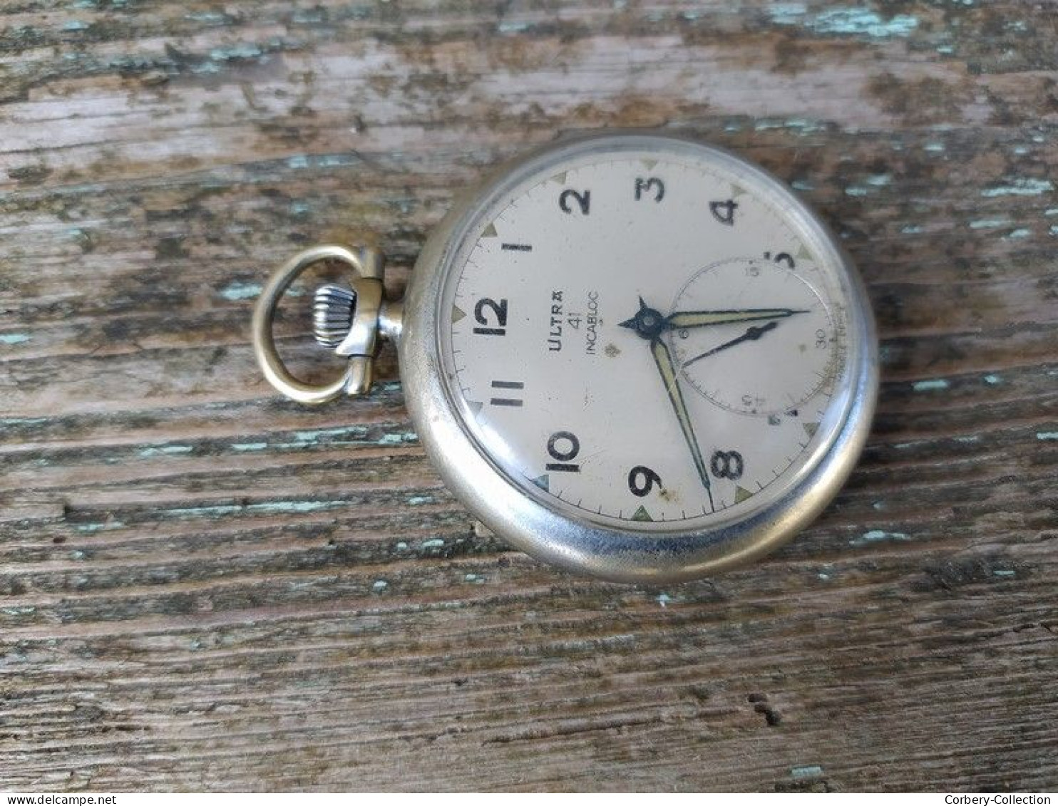 Ancienne Montre à Gousset Ultra 41 Incabloc - Horloge: Zakhorloge