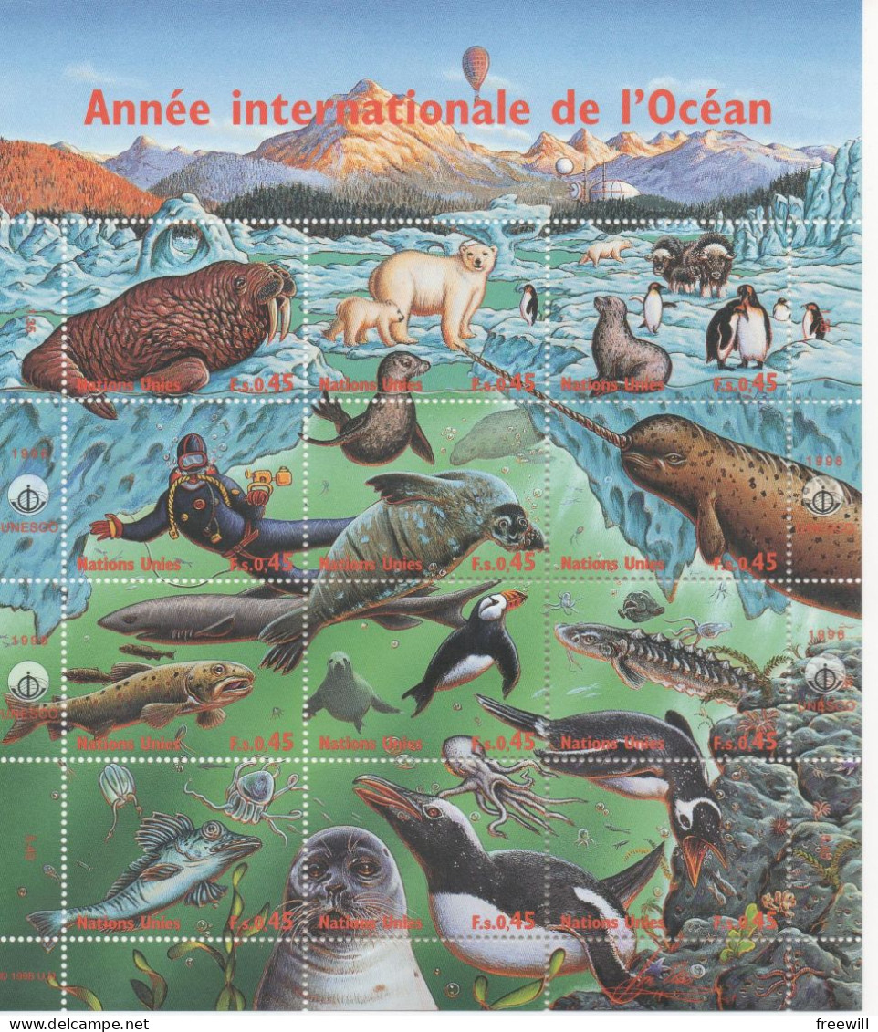 Année Internationale De L'océan 1998 XXX - Blocs-feuillets