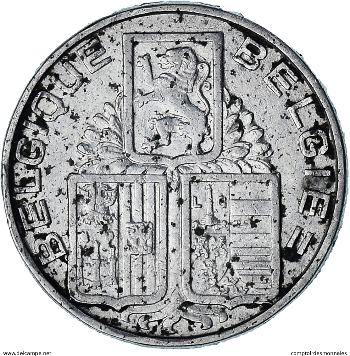 Belgique, 5 Francs, 5 Frank, 1938, Nickel, TTB, KM:116.1 - 5 Francs